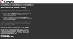 Desktop Screenshot of katalog.korrodin.biz